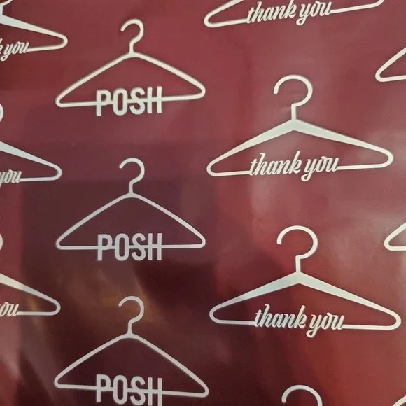 Poshmark JUMBO PolyMailers 14x17 Posh Hanger - A Reseller Staple 10ct Free Gift - Picture 3 of 3